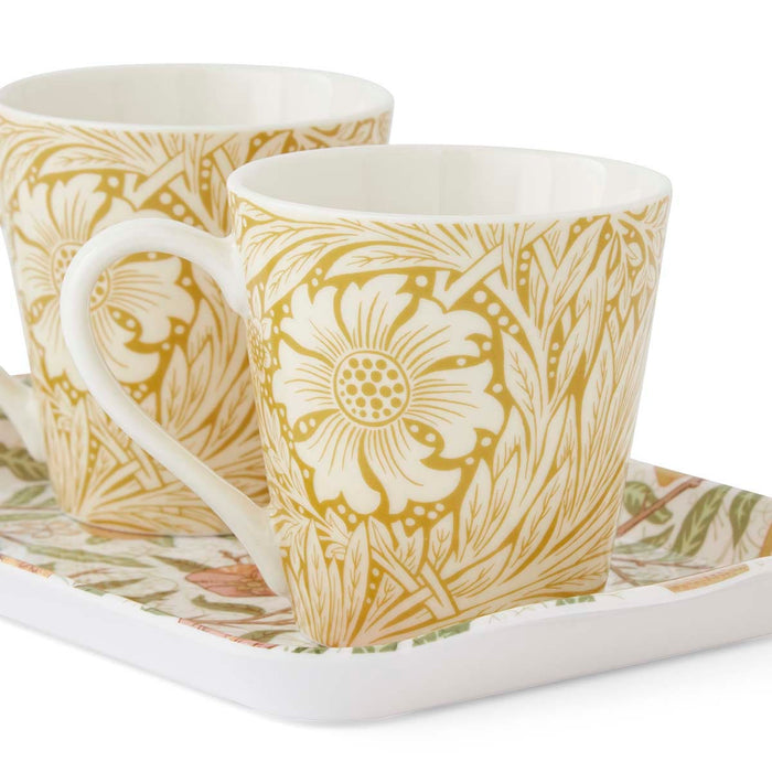 Morris &amp; Co.Fruits &amp; Marigold Mug &amp; Tray Set