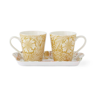 Morris &amp; Co.Fruits &amp; Marigold Mug &amp; Tray Set