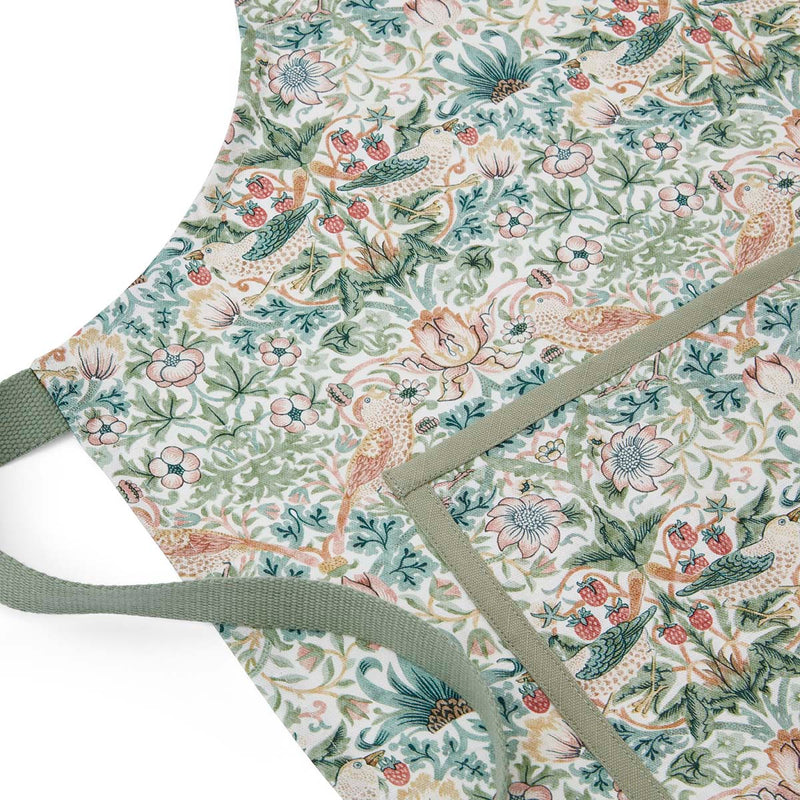 Morris & Co. Strawberry Thief Apron