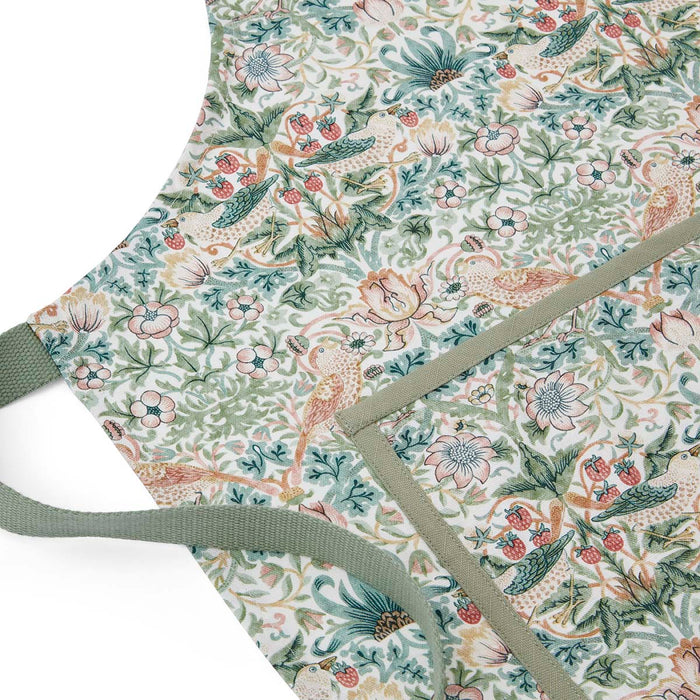 Morris &amp; Co. Strawberry Thief Apron