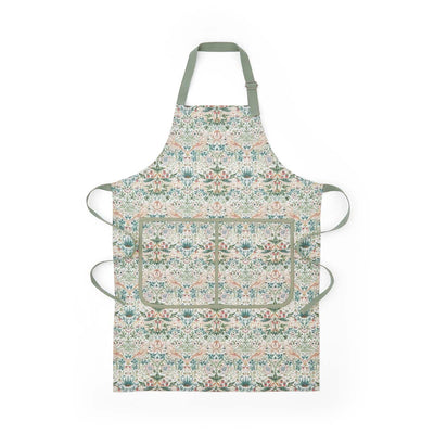 Morris &amp; Co. Strawberry Thief Apron