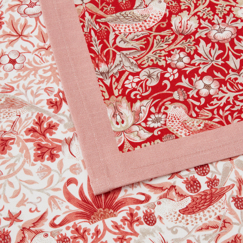 Morris & Co Strawberry Thief Asstd Tea Towel S/2