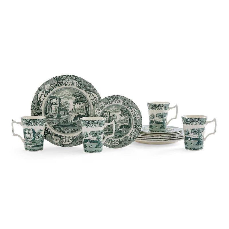 Heritage Green Italian 12 Piece Set