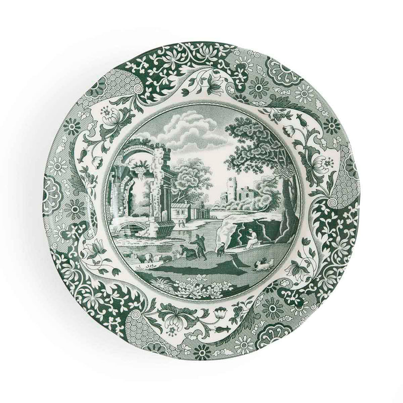 Spode Heritage Green Italian Soup Plate 23cm/9"