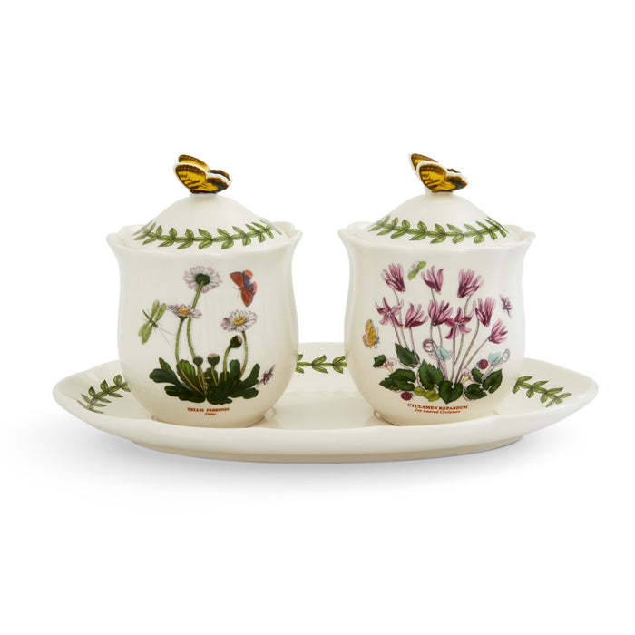 Botanic Garden Bouquet 3 Piece Jam Jar Set