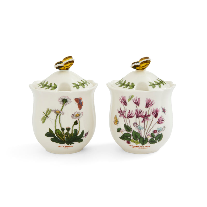 Botanic Garden Bouquet 3 Piece Jam Jar Set