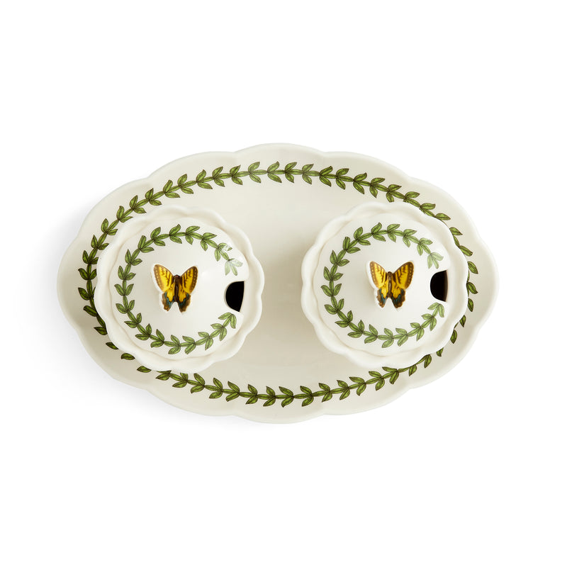 Botanic Garden Bouquet 3 Piece Jam Jar Set