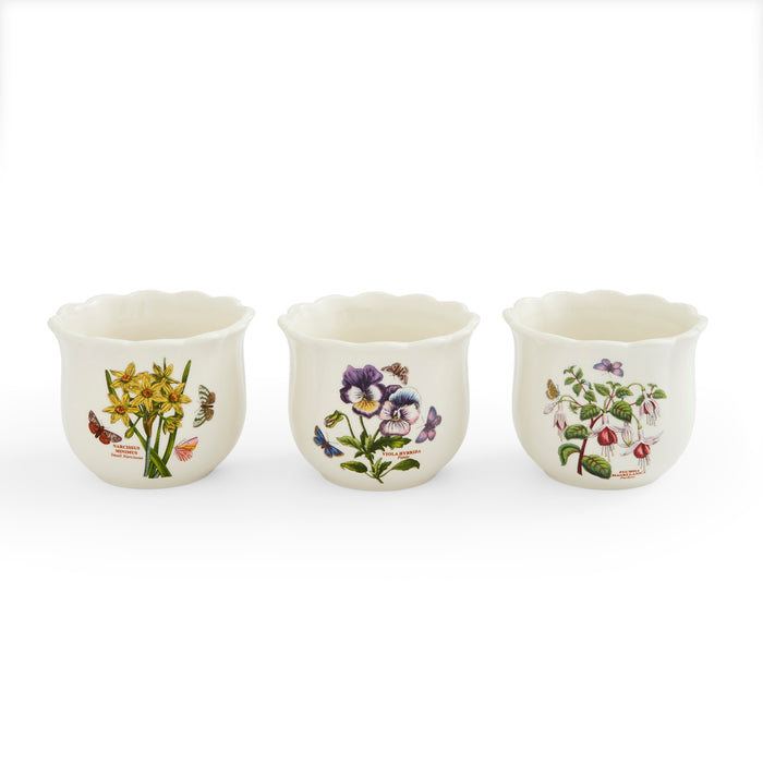 Botanic Garden Bouquet 4 Piece Herb Pot Set