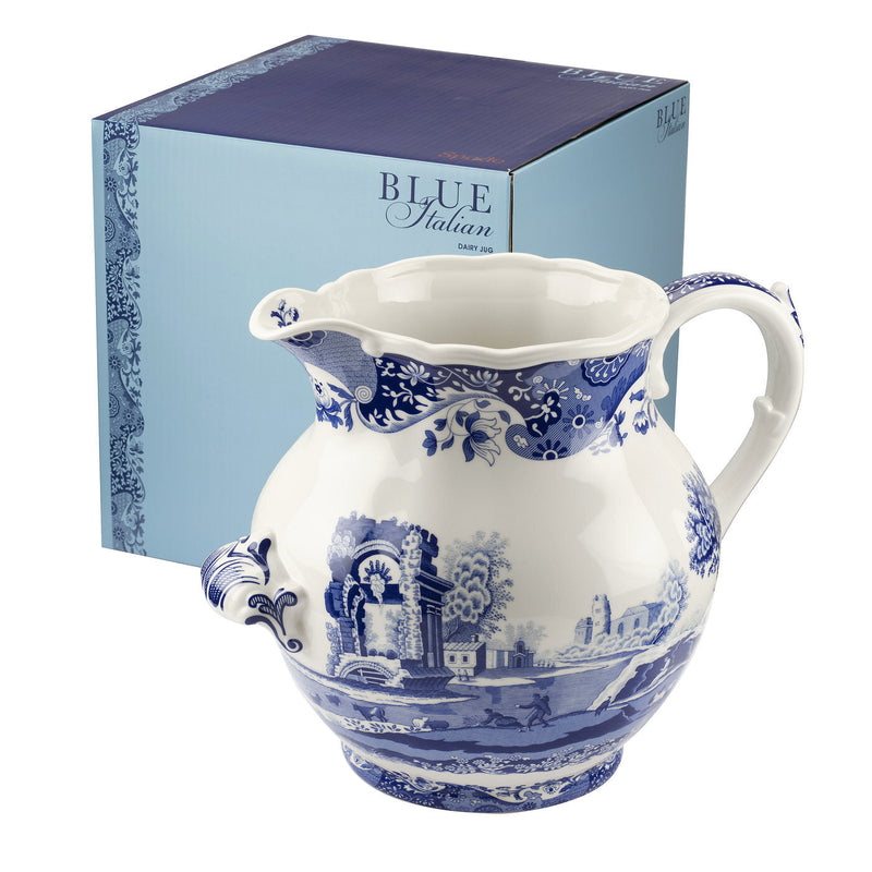 Spode Blue Italian Dairy  JUG 10L