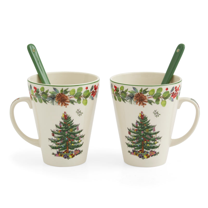 Christmas Tree 2023 Annual Mug &amp; Spoon Set