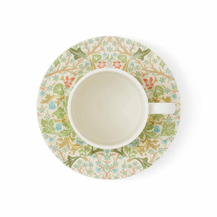 Morris &amp; Co. Blackthorn Teacup &amp; Saucer