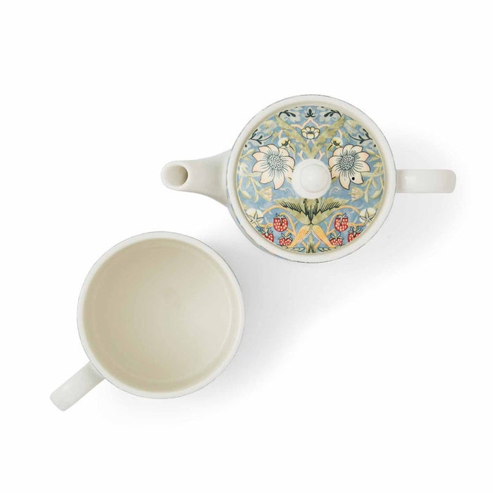 Morris &amp; Co. Strawberry Thief Tea Set for One