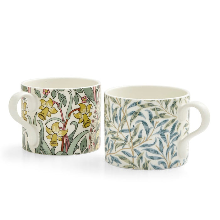 Morris &amp; Co. Daffodil Set of 2 Mugs