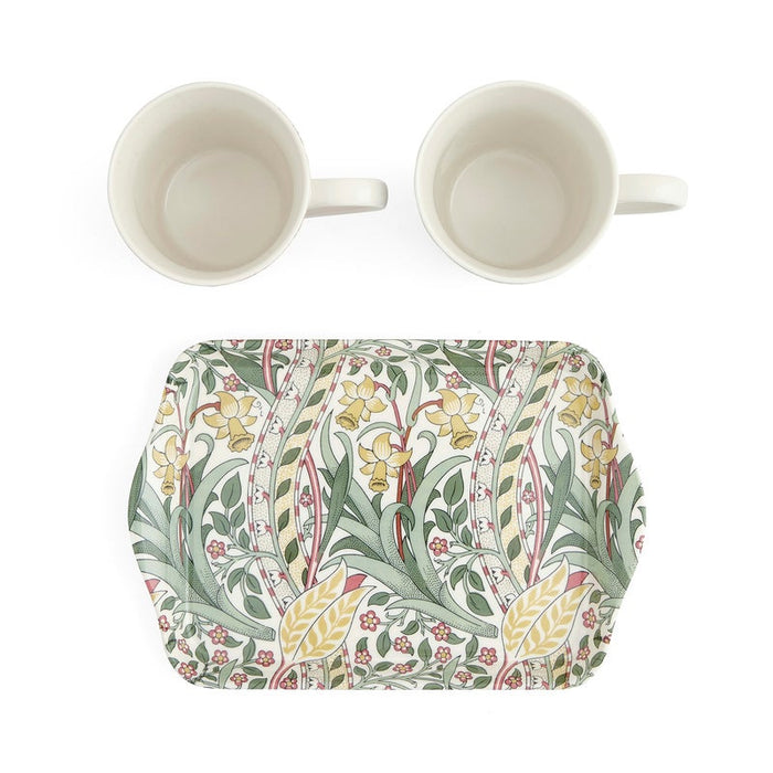 Morris &amp; Co. Mug &amp; Tray Set