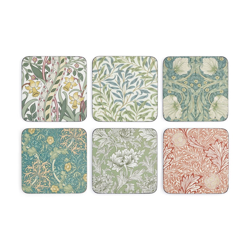 Morris &amp; Co. Set of 6 Coasters