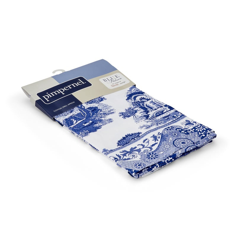 Spode Blue Italian Cotton Apron