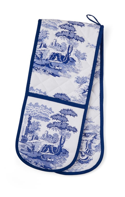 Spode Blue Italian Double Oven Glove