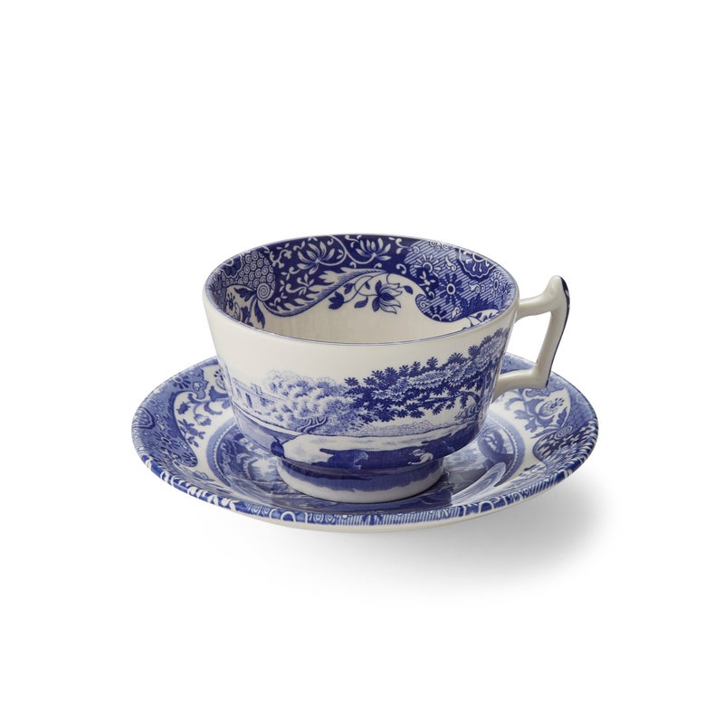 Spode Blue Italian Cup & Saucer