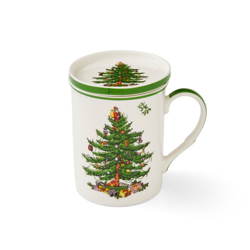 Christmas Tree Mug &amp; Coaster Set
