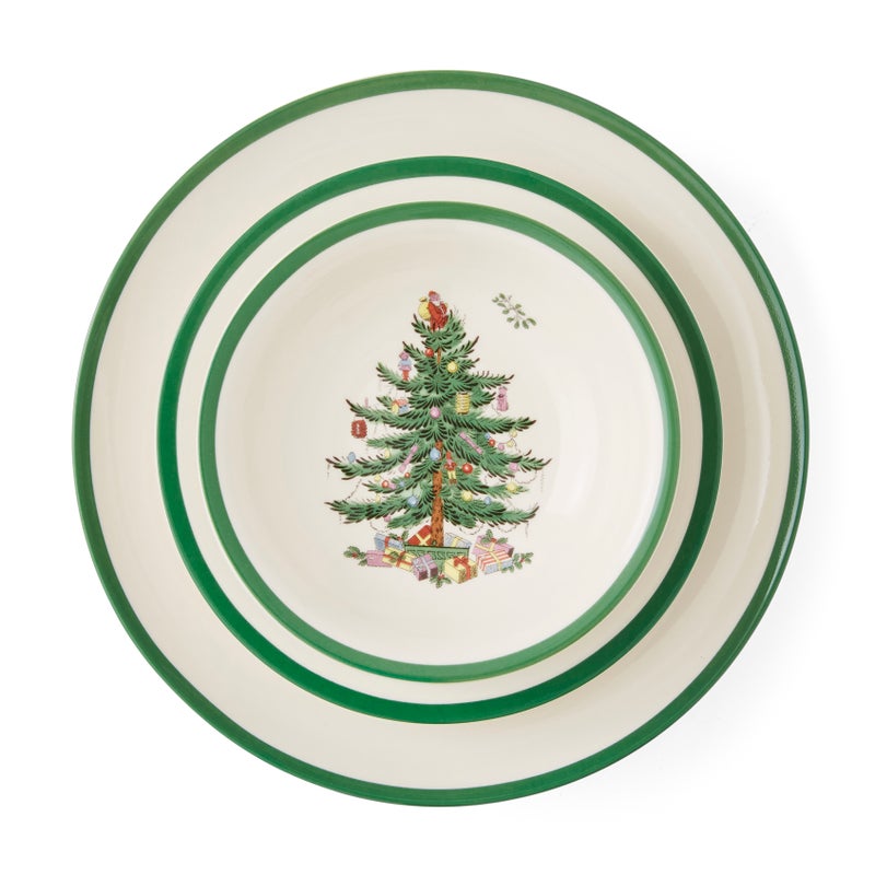 Christmas Tree 12 Piece Dinner Set