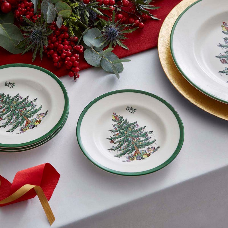 Christmas Tree 12 Piece Dinner Set