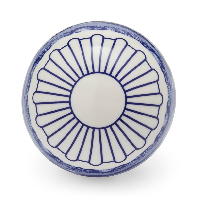 Spode Blue Italian Scenic Bauble
