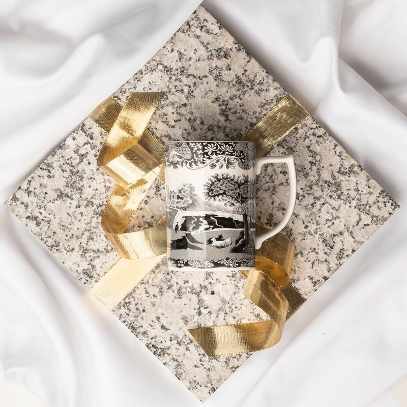 Spode Black Italian Mug 