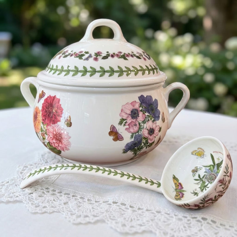 Botanic Garden Soup Tureen 6pt W Handle