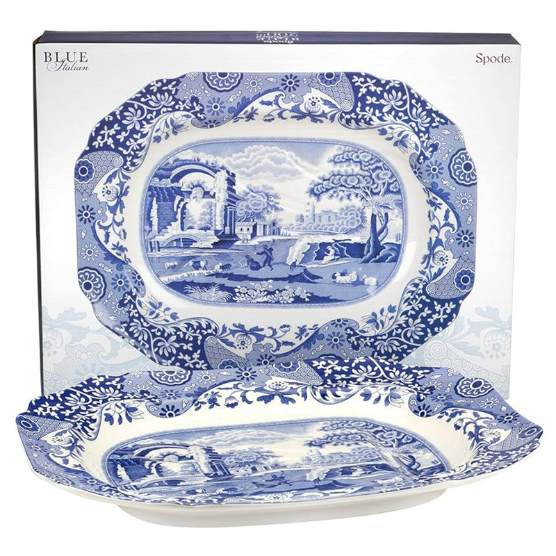 Spode Blue Italian - Oval Platter - 41cm
