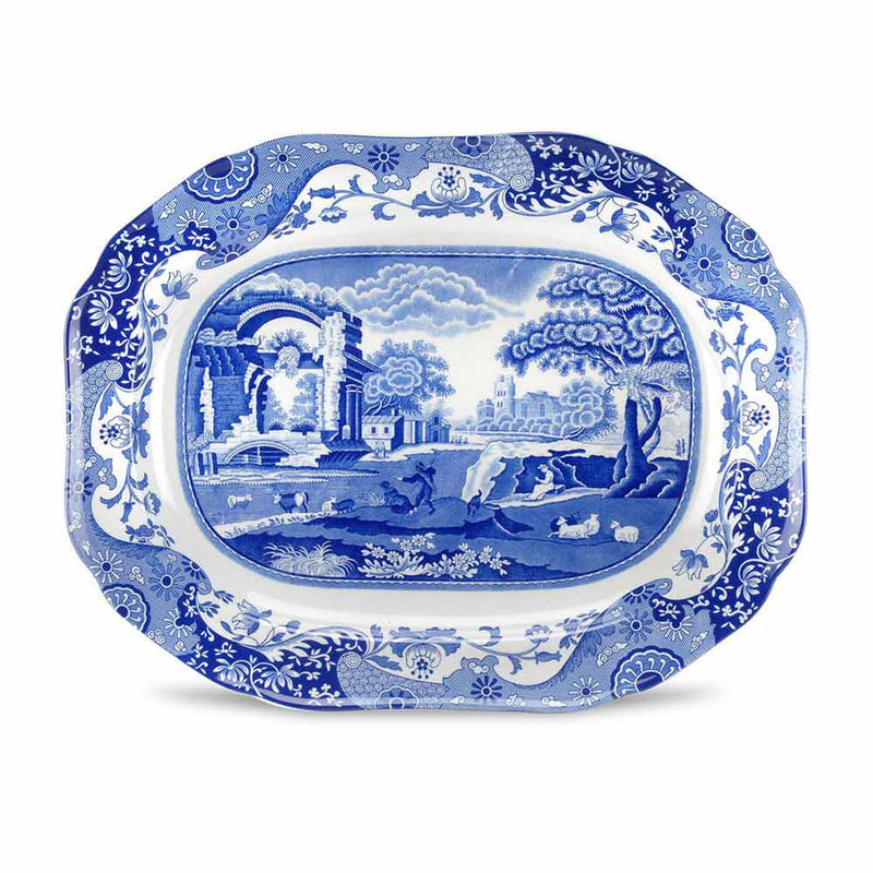 Spode Blue Italian - Oval Platter - 41cm