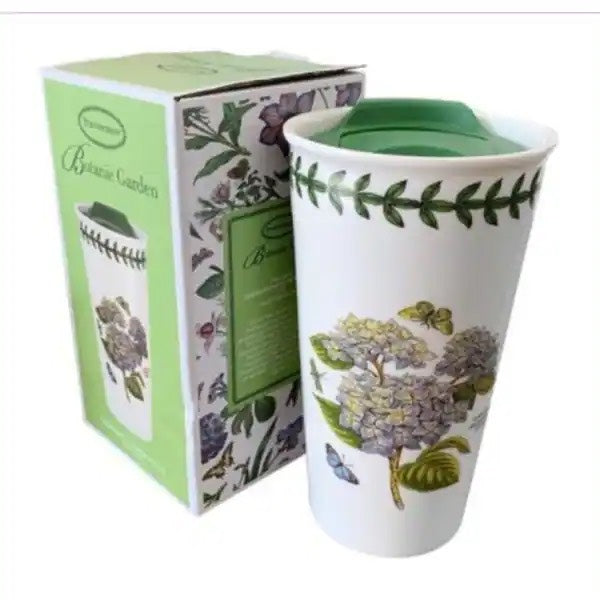 Botanic Garden 15oz Travel Mug - Hydrangea