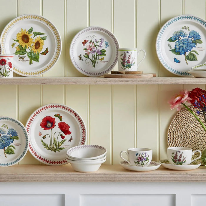 Botanic Garden Meadow Teacup &amp; Saucer, Azalea