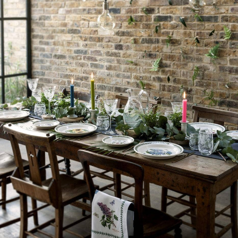 Botanic Garden Scalloped Edge Heart Shaped Dish