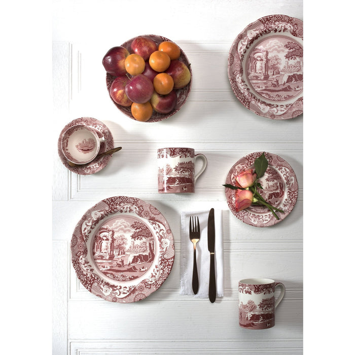 Spode Cranberry Italian Set of 4