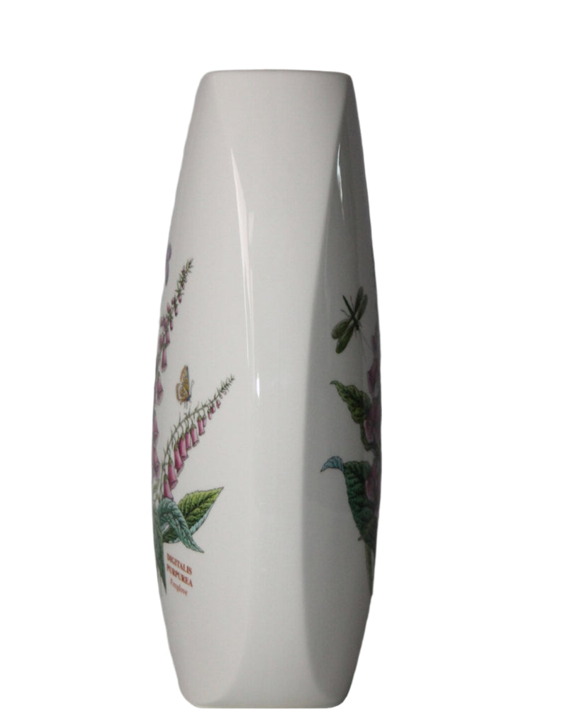 Portmeirion Botanic Garden Decorative Tulip Flower Vase - 11" - Foxglove