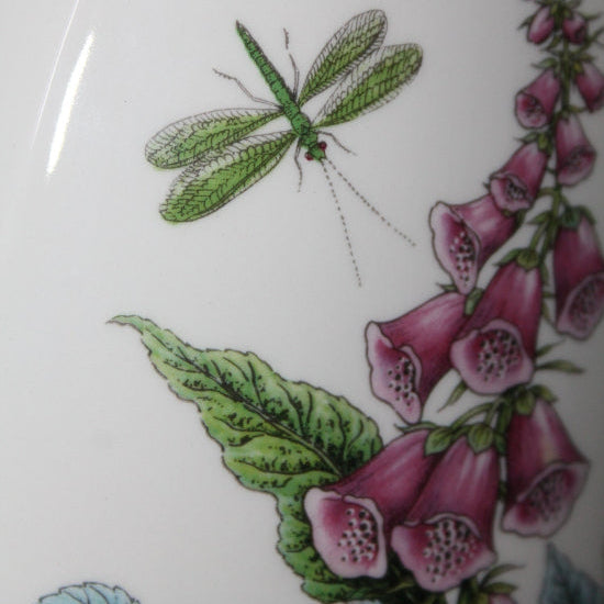 Portmeirion Botanic Garden Decorative Tulip Flower Vase - 11" - Foxglove