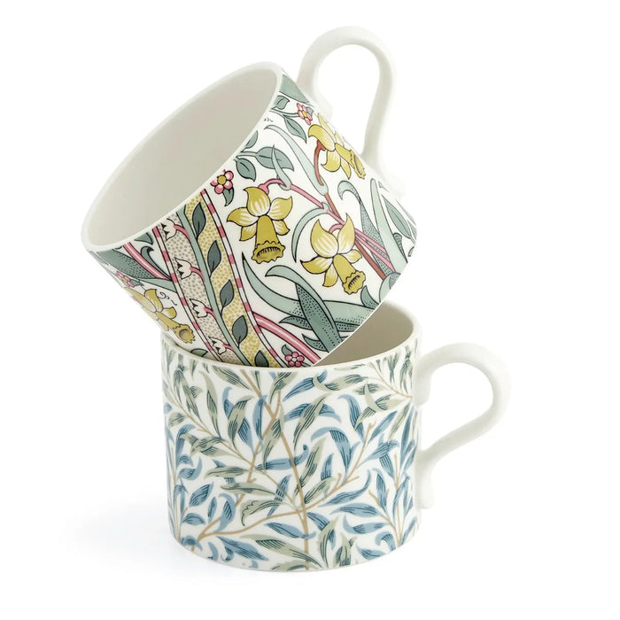 Morris &amp; Co. Daffodil Set of 2 Mugs