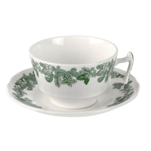 Spode Ruskin House Wreath Teacup and Saucer — Spode Thailand