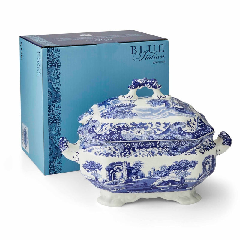 Spode Blue Italian Soup Tureen