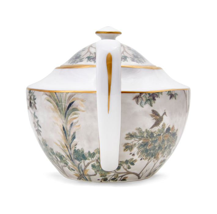 Kit kemp Gold 2 Pint Teapot Tall Trees