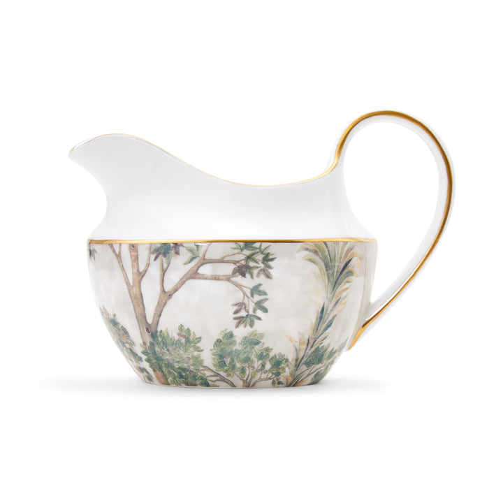 Kit kemp Gold 8oz Cream Jug Tall Trees