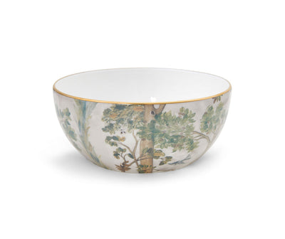 Kit kemp Gold 5.75" Bowl Tall Trees