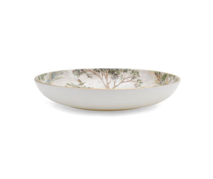 Kit kemp Gold 9" Bowl Tall Trees