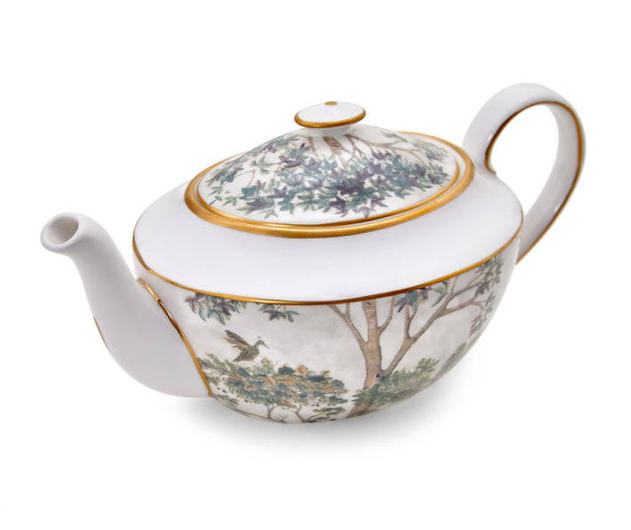 Kit kemp Gold 1 Pint Teapot Tall Trees