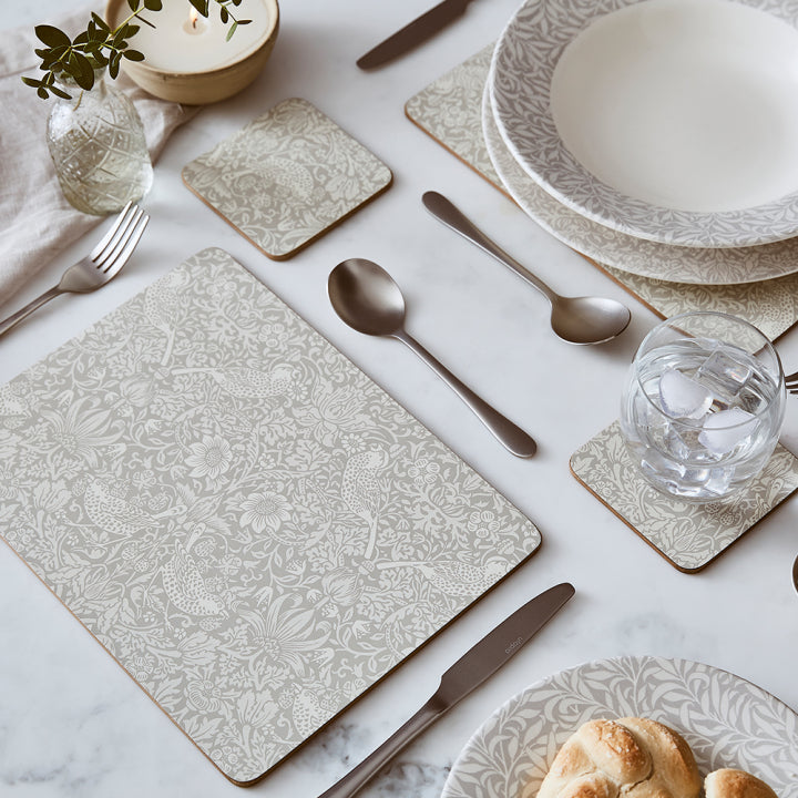 Pure Morris 6 Strawberry Thief Coasters