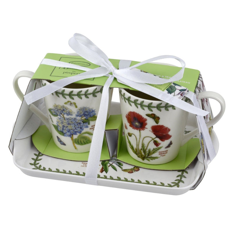 Pimpernel Botanic Garden Mug & Tray Set