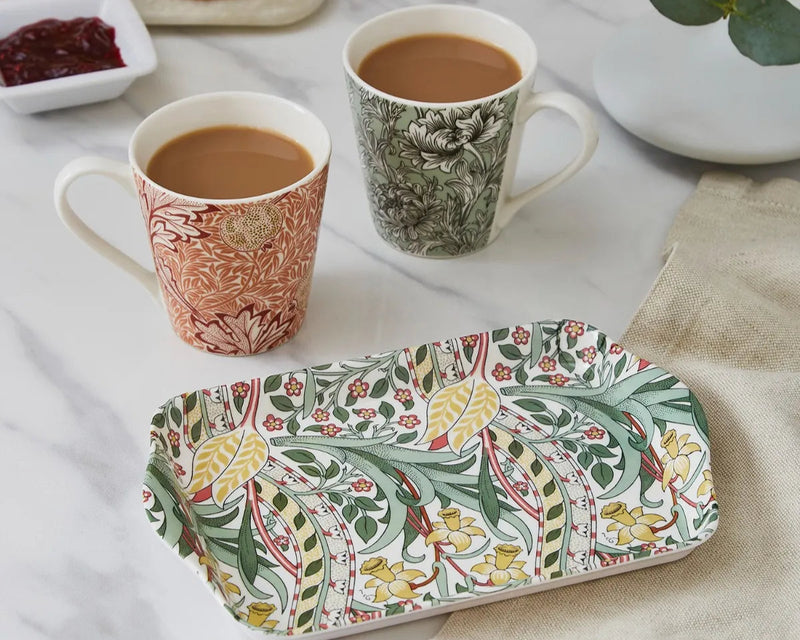 Morris & Co. Mug & Tray Set