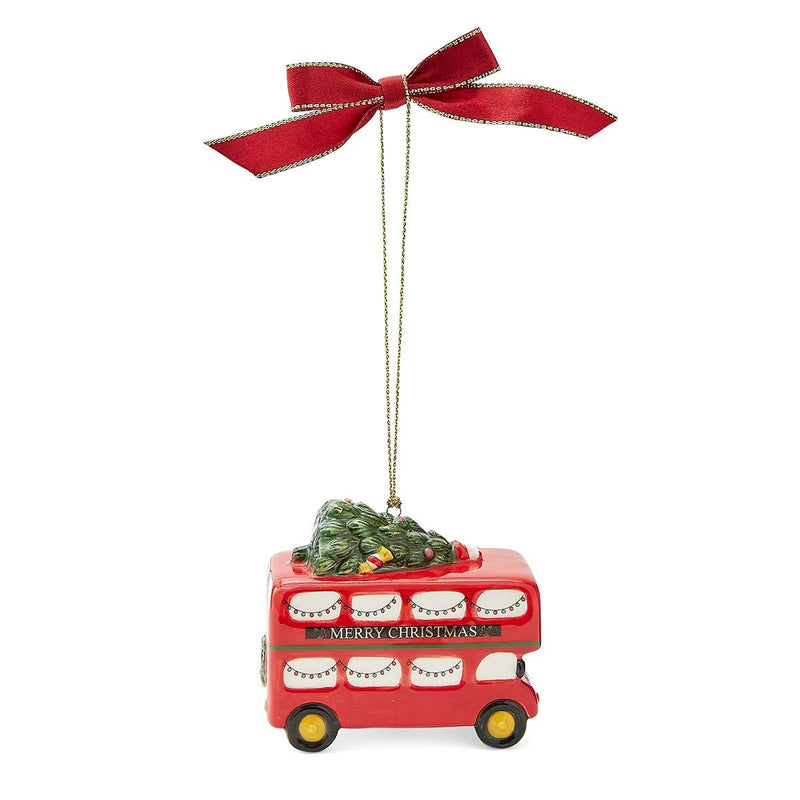 Spode All Things British - Double Decker Bus Ornament