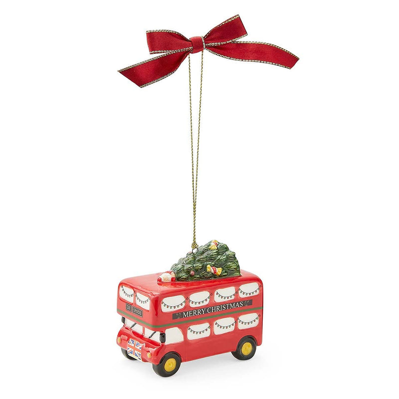 Spode All Things British - Double Decker Bus Ornament