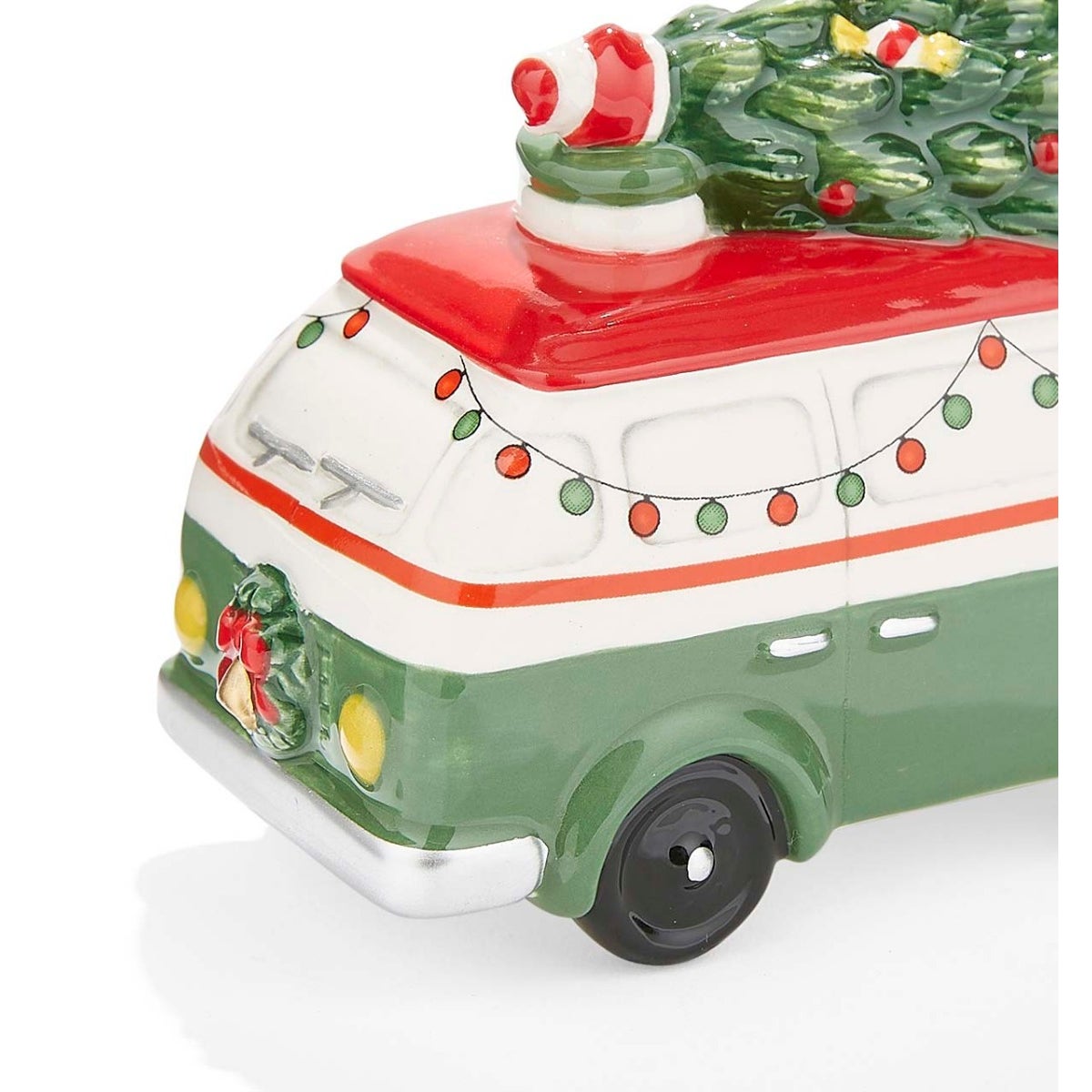 Christmas Tree Camper Bus Ornament